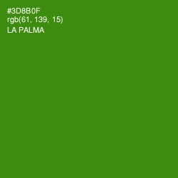 #3D8B0F - La Palma Color Image